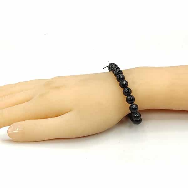 Black Tourmaline Bracelet Strong Protection - Image 2