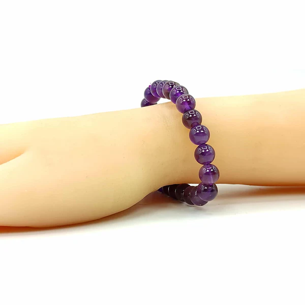 Amethyst Bracelet for Students Education, Studies, Sharp Mind, Memory & Concentration - Image 3