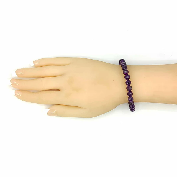 Amethyst Bracelet for Students Education, Studies, Sharp Mind, Memory & Concentration - Image 2