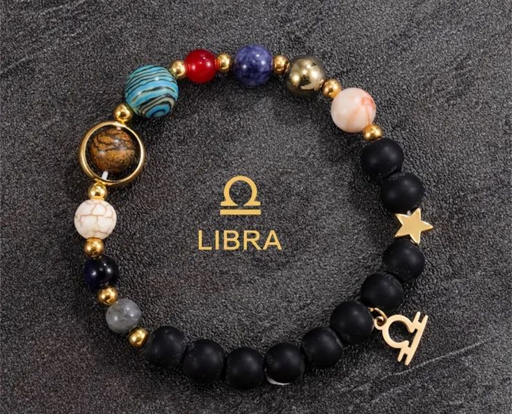 Libra Bracelet, Zodiac Jewelry, Libra Zodiac Bracelet, Libra Women Bracelet, Libra Men Bracelet, Libra Crystal Bracelet, Libra Birthstone Jewelry, Healing Energy Bracelet, Astrological Jewelry, Spiritual Gift